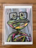Frog Water Color (5"x7") by Sara Gaver W