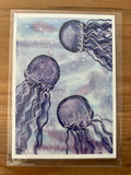 Hippo Water Color (5"x7") by Sara Gaver W