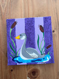 Madam Goose by Megan Keylon (6"x6" Canvas)