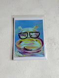 Hippo Water Color (5"x7") by Sara Gaver W